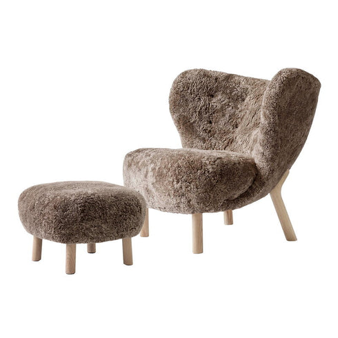 Little Petra Lounge Chair and Pouf